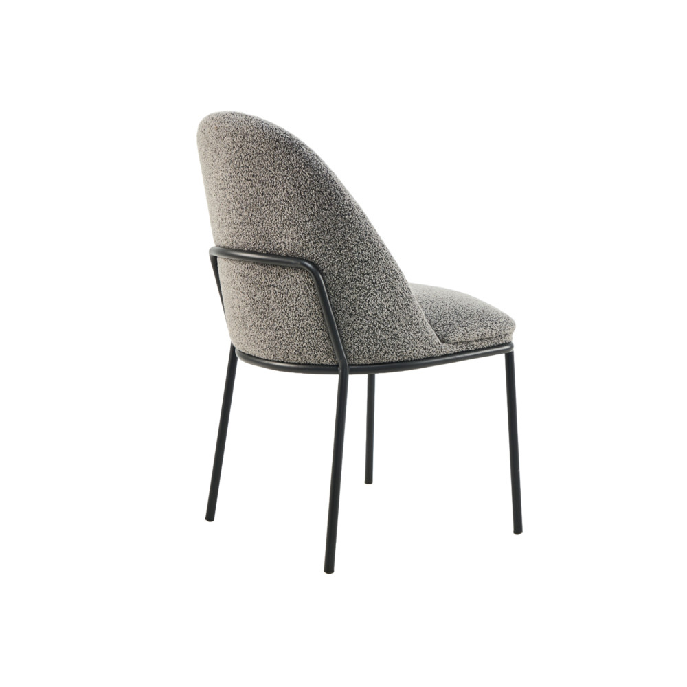 Стул кухонный Vetro M-110 Серый/Черный (VTR-1028)