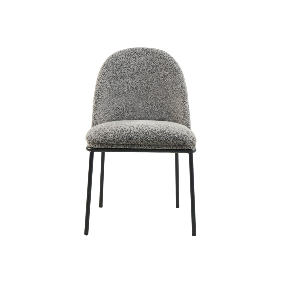 Стул кухонный Vetro M-110 Серый/Черный (VTR-1028)