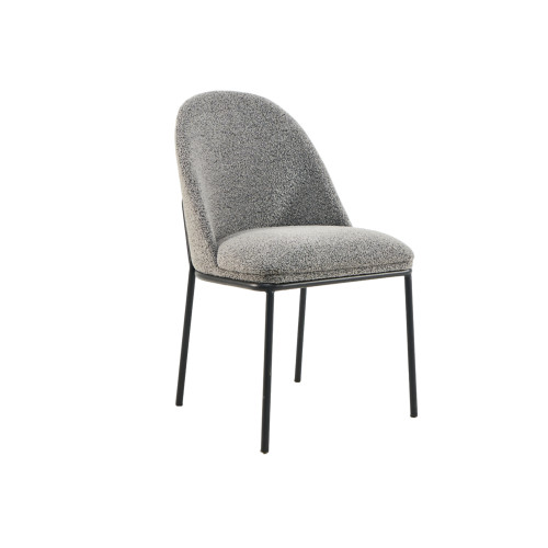 Стул кухонный Vetro M-110 Серый/Черный (VTR-1028)