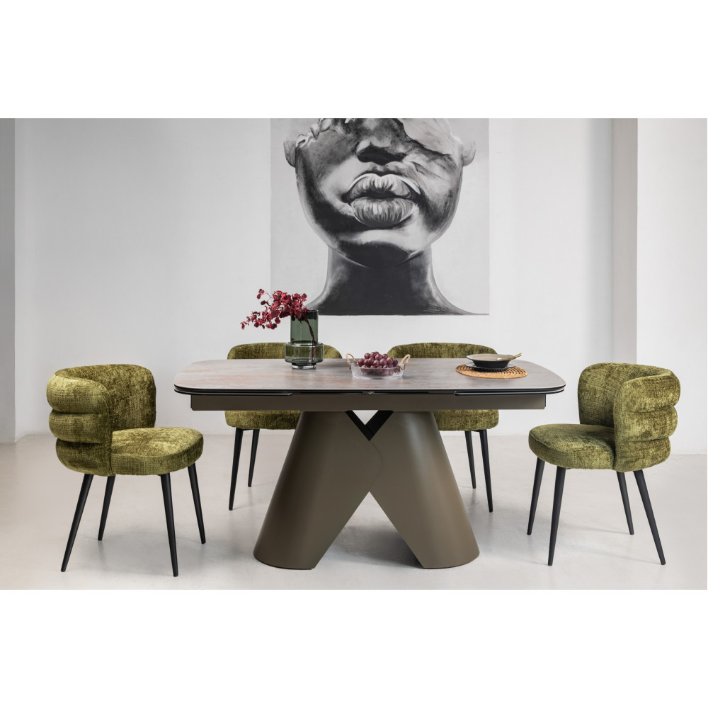 Стул кухонный Vetro M-215 Мох/Черный (VTR-1038)