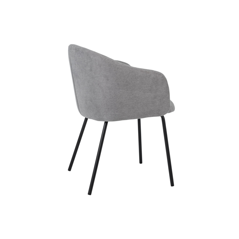 Стул кухонный Vetro M-242 Туманный серый/Черный (VTR-1069)