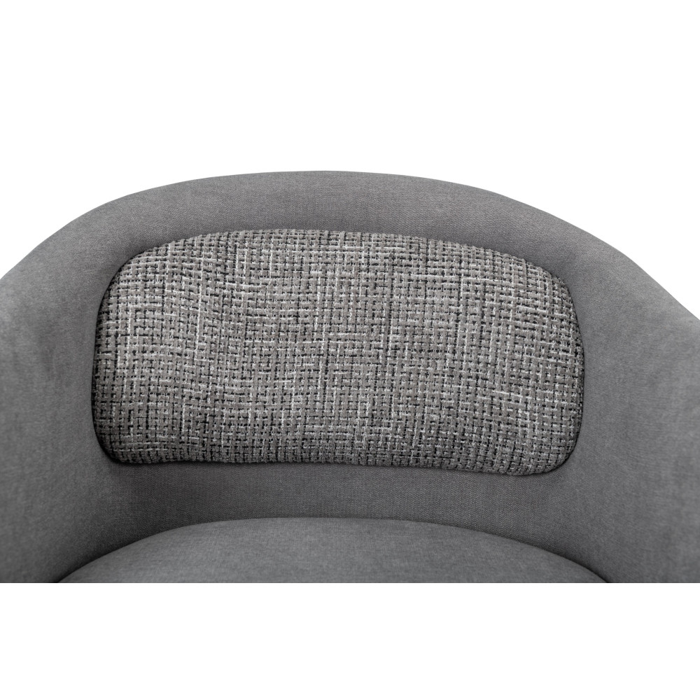 Стул кухонный Vetro M-242 Туманный серый/Черный (VTR-1069)