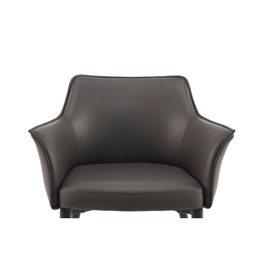 Стул кухонный Vetro M-90 Серый/Черный (VTR-1099)