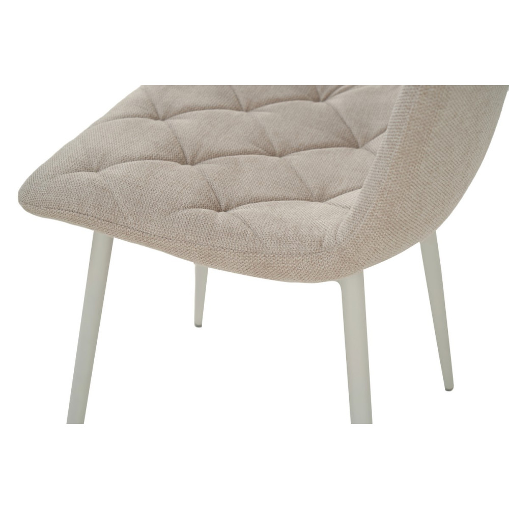 Стул кухонный Vetro N-41 Лен/Белый (VTR-1109)