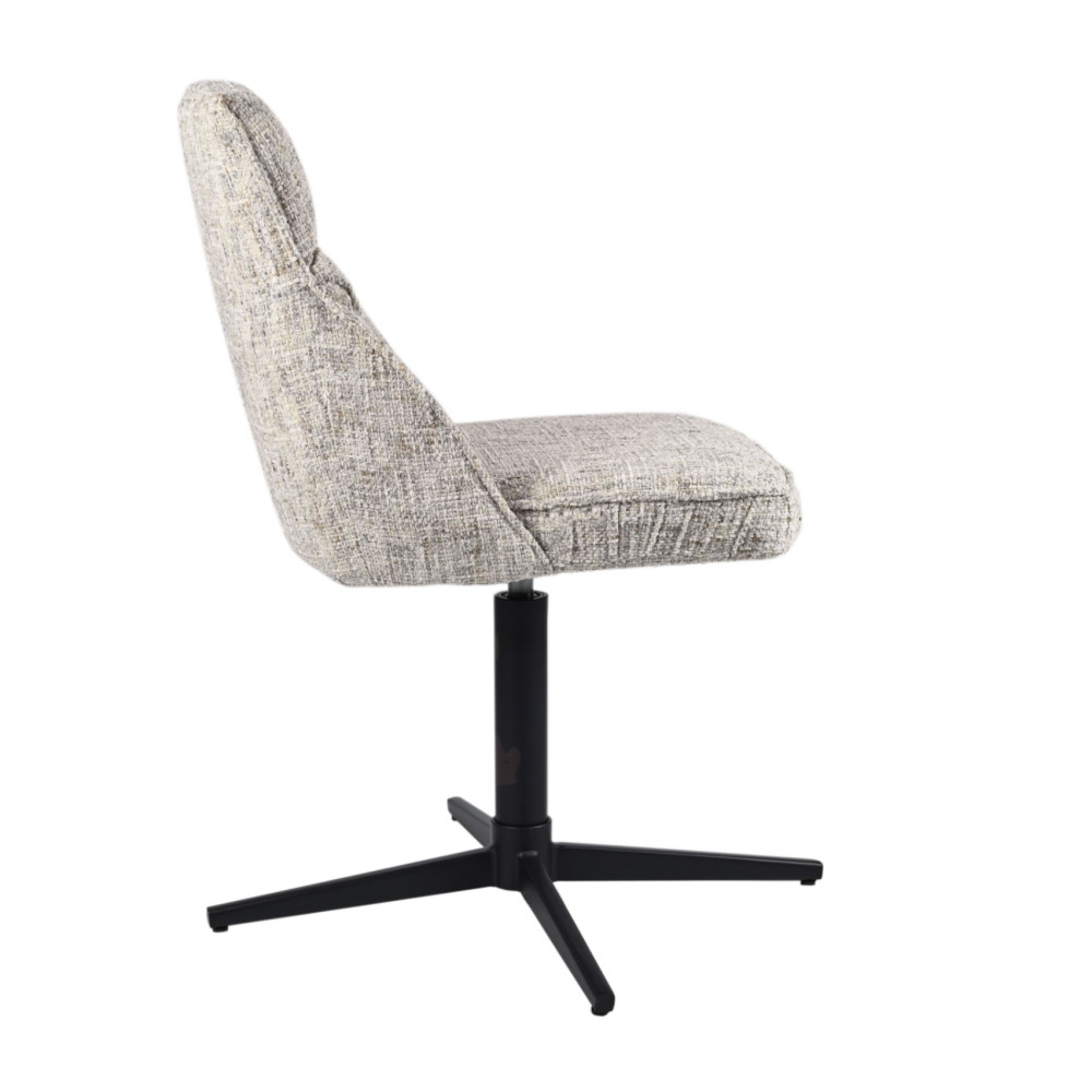 Стул поворотный Vetro R-170 Серебряный/Черный (VTR-1159)