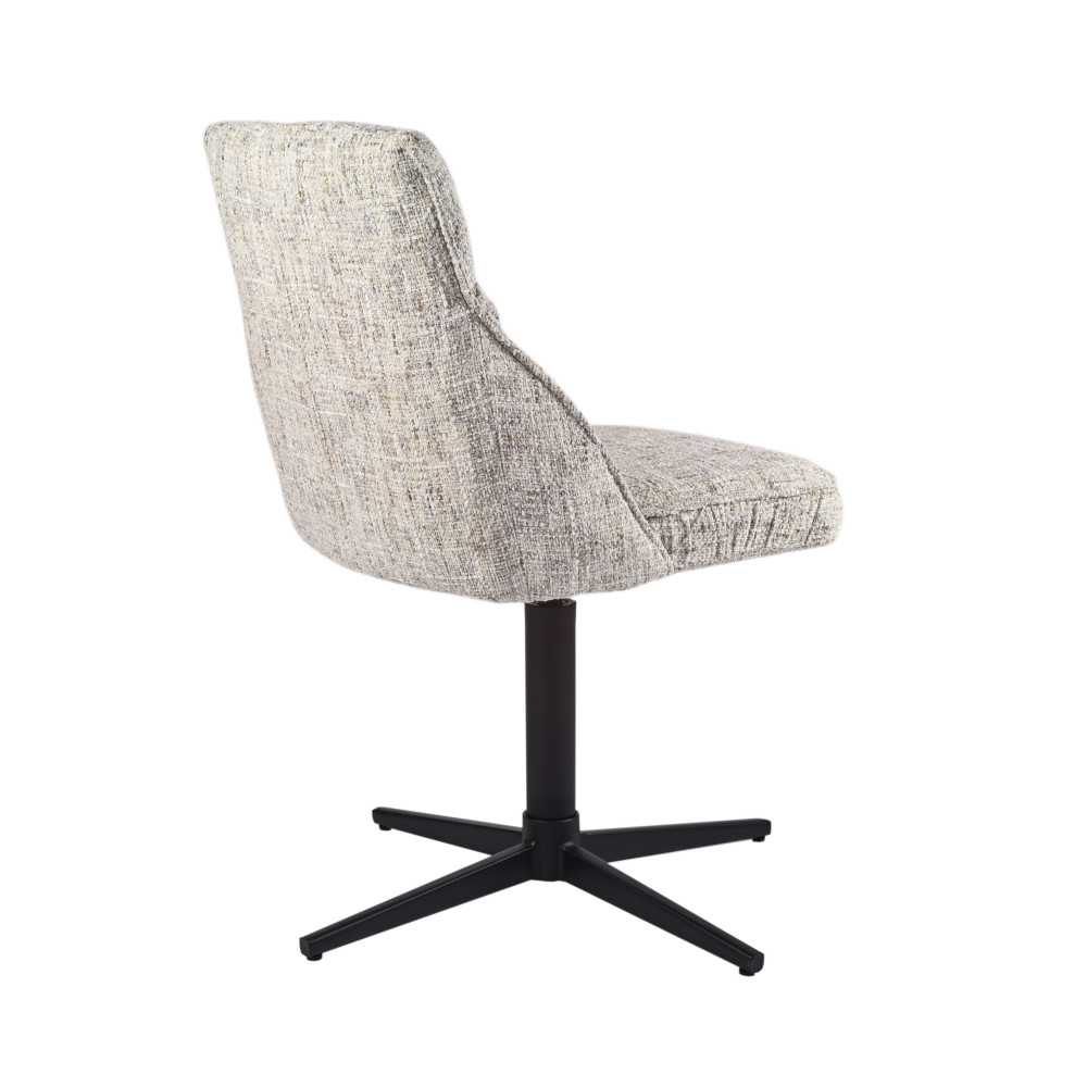 Стул поворотный Vetro R-170 Серебряный/Черный (VTR-1159)