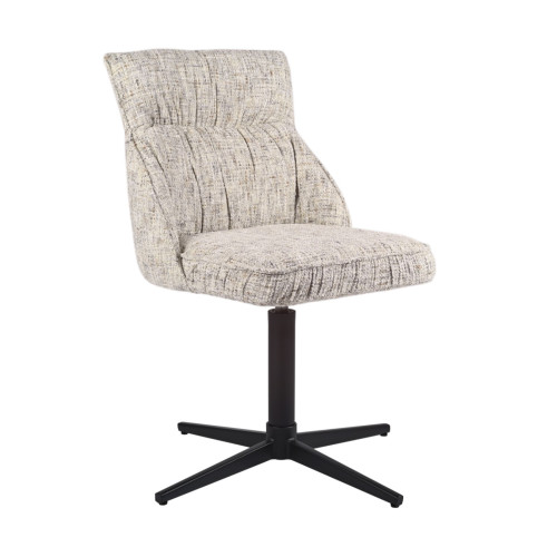 Стул поворотный Vetro R-170 Серебряный/Черный (VTR-1159)