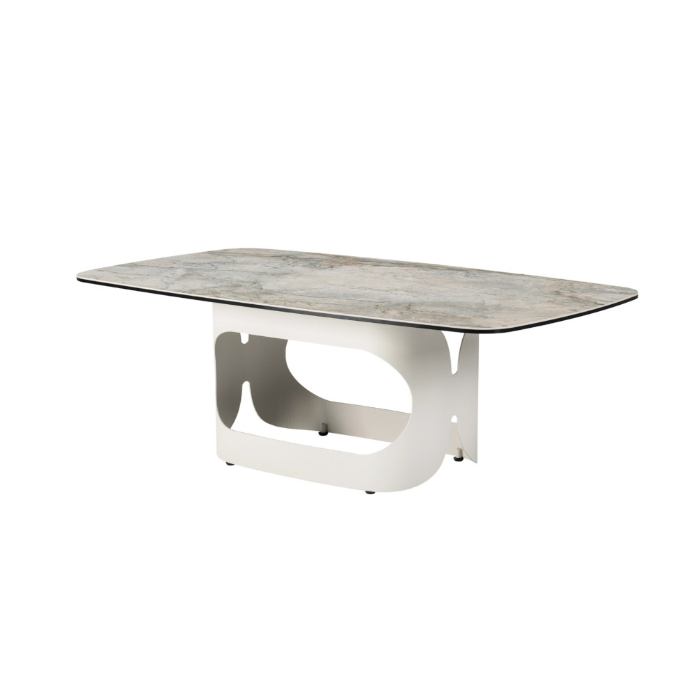 Журнальный стол Vetro Арно Силвер ривер/Айвори (VTR-1172)