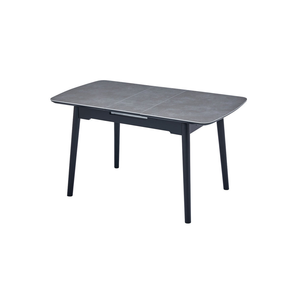 Vetro Ceramic dining table TM-87 Grigio latte/Black (VTR-1214)