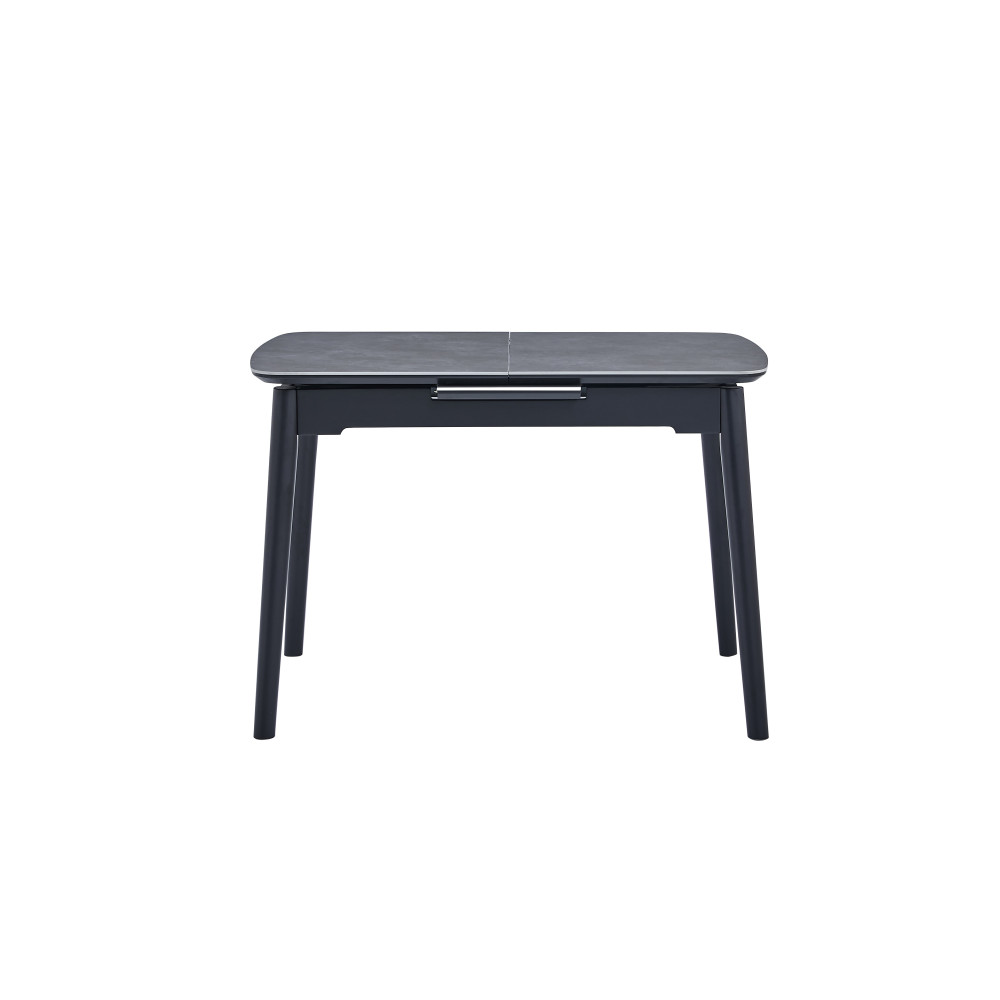 Vetro Ceramic dining table TM-87 Grigio latte/Black (VTR-1214)