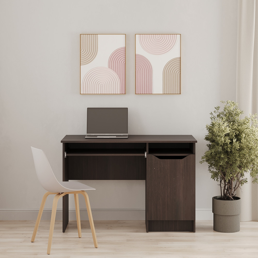 Письменный стол MebelStar Лилу 110x50x75 см Дуб ристрето (MBS-1373)