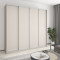 Шкаф-купе четырехдверный MebelStar Стандарт AL 4ДСП 250x45x240 см Кашемир (MBS-13066)