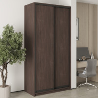 Шафа-купе дводверна MebelStar Стандарт BG 2ДСП 120x45x240 см Дуб рістрето (MBS-9996)