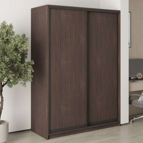 Шафа-купе дводверна MebelStar Комбо BG 2ДСП 150x60x210 см Дуб рістрето (MBS-11516)
