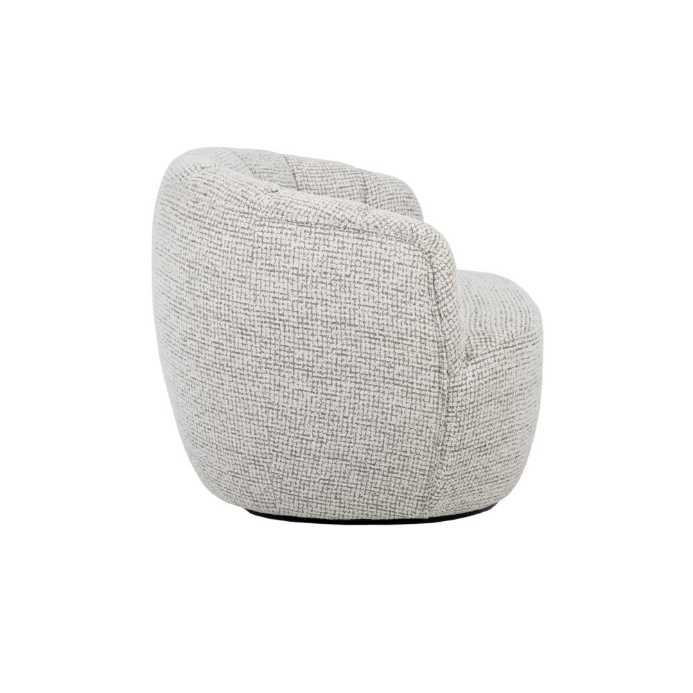 Кресло мягкое поворотное Vetro Верона Снежный графит (VTR-1019)