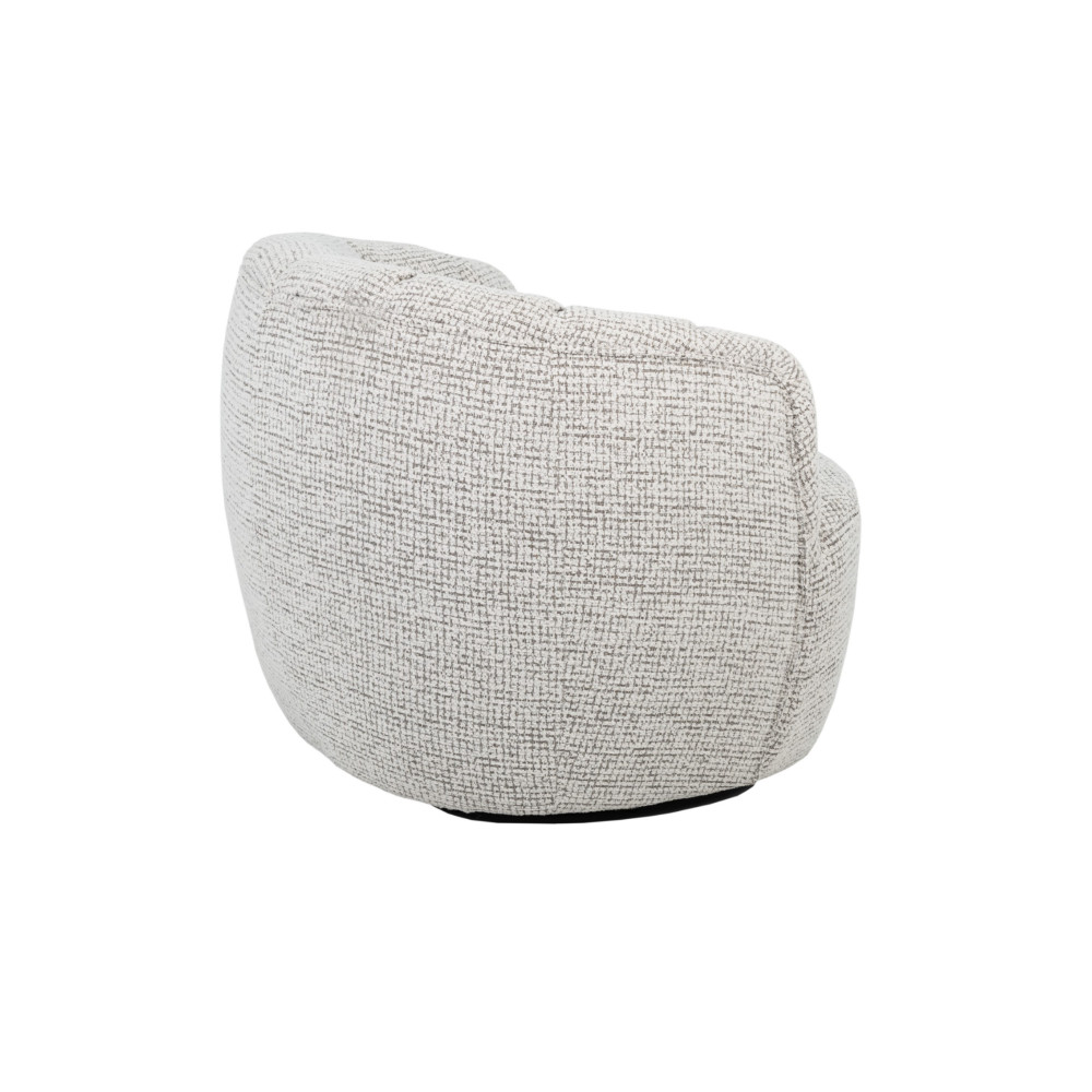 Кресло мягкое поворотное Vetro Верона Снежный графит (VTR-1019)