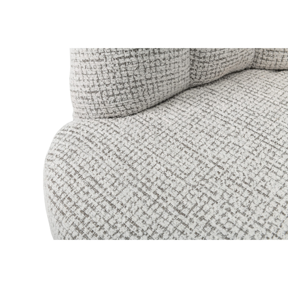 Кресло мягкое поворотное Vetro Верона Снежный графит (VTR-1019)