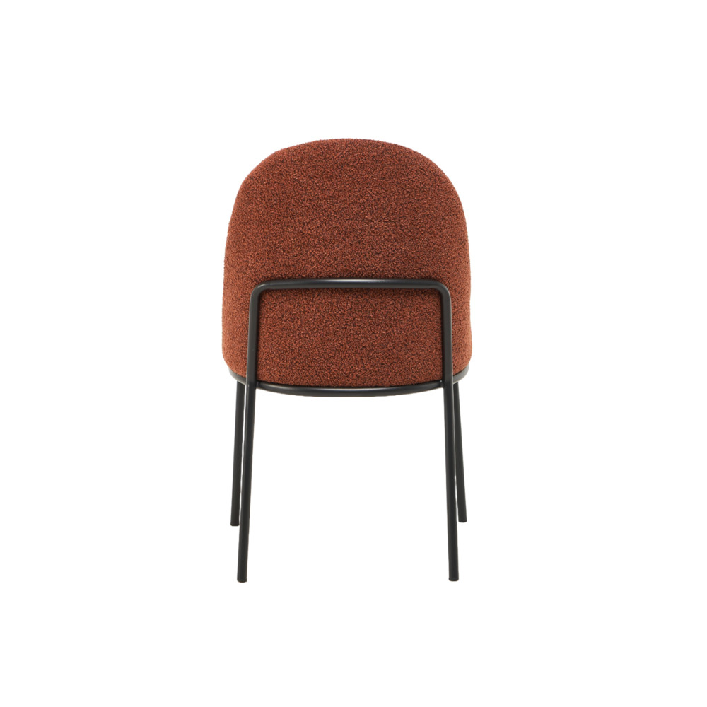 Стул кухонный Vetro M-110 Терракотовый/Черный (VTR-1029)