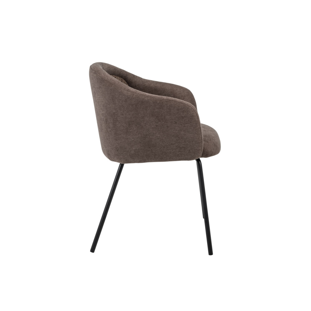 Стул кухонный Vetro M-242 Шоколадный/Черный (VTR-1070)