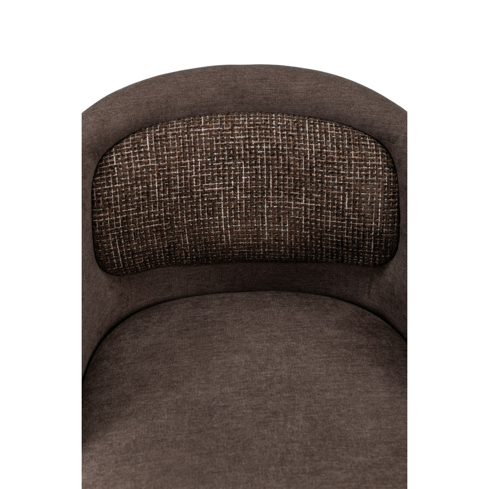 Стул кухонный Vetro M-242 Шоколадный/Черный (VTR-1070)