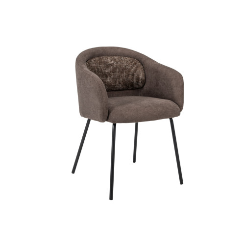 Стул кухонный Vetro M-242 Шоколадный/Черный (VTR-1070)