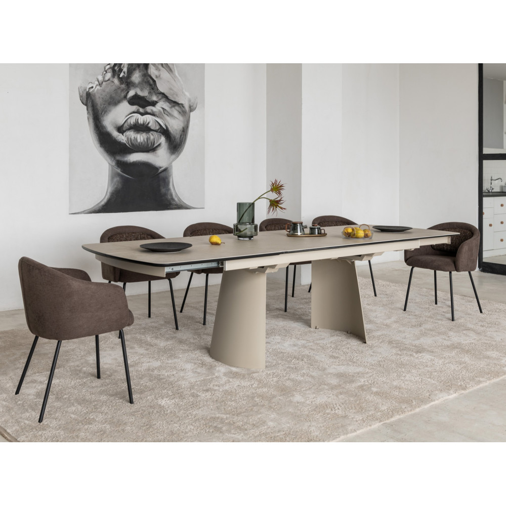 Стул кухонный Vetro M-242 Шоколадный/Черный (VTR-1070)