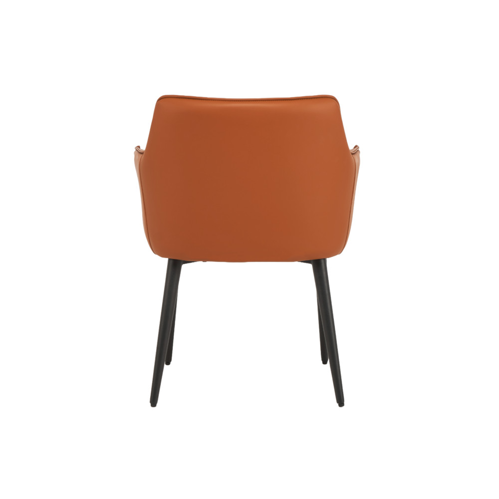 Стул кухонный Vetro M-90 Терракотовый/Черный (VTR-1100)