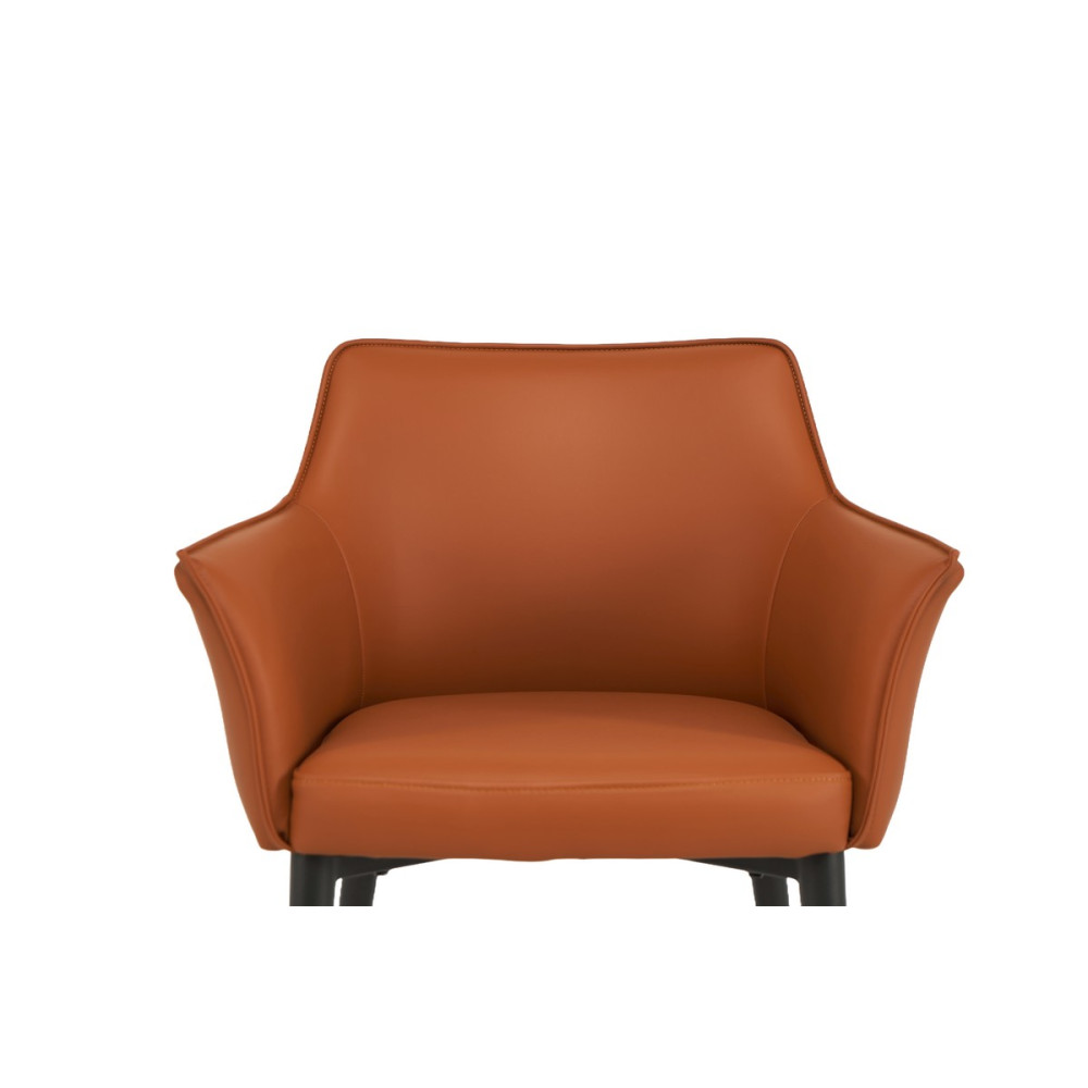 Стул кухонный Vetro M-90 Терракотовый/Черный (VTR-1100)