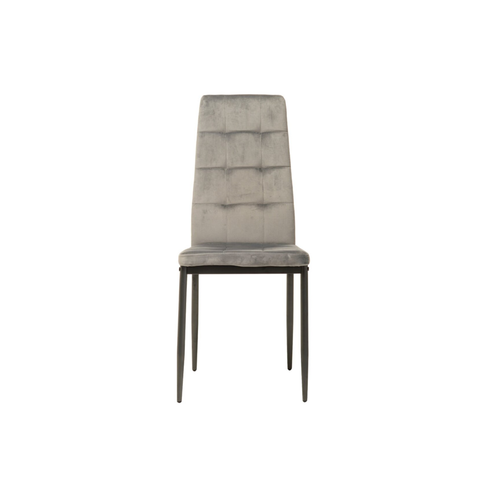 Стул кухонный Vetro N-66-2 Серый велюр (VTR-1140)