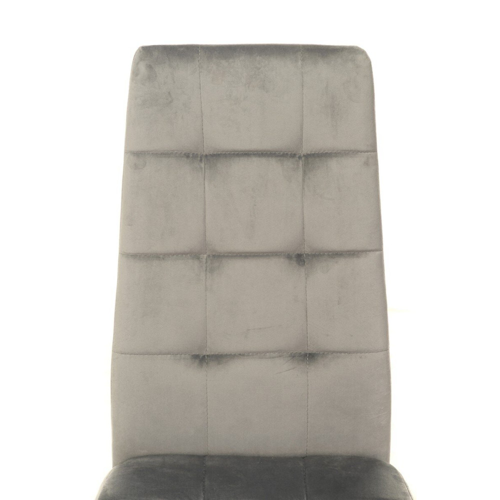 Стул кухонный Vetro N-66-2 Серый велюр (VTR-1140)