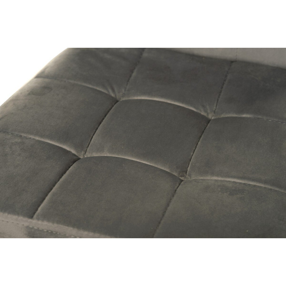 Стул кухонный Vetro N-66-2 Серый велюр (VTR-1140)