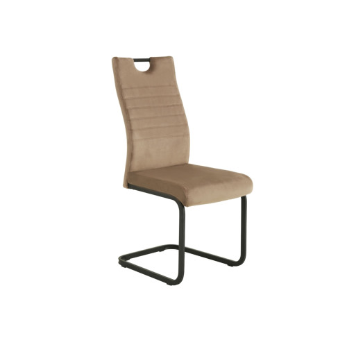 Стул кухонный Vetro S-121 Капучино/Черный (VTR-1150)