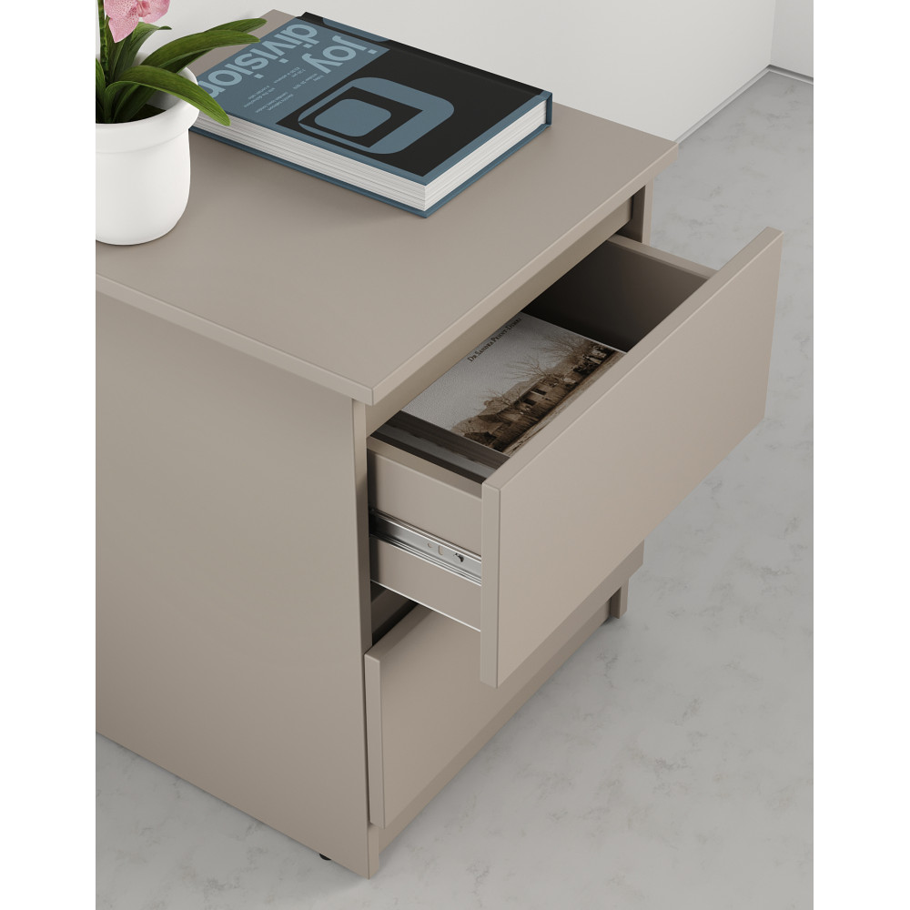 Прикроватная тумба MebelStar Нео 40x43x53 см Кашемир (MBS-1184)