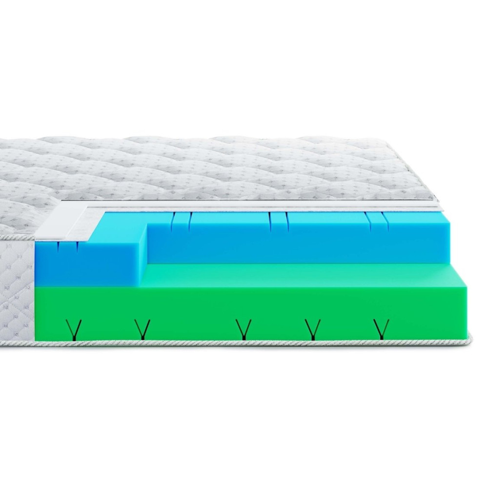 Матрас беспружинный Highfoam Noble Argentum Moon 90x200 см (HFM-1061)