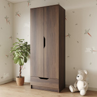 Шкаф распашной MebelStar 2Д1Ш Лилу 80x50x210 см Дуб янтарный (MBS-1404)