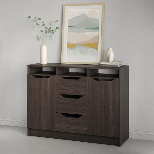 Комод в гостиную MebelStar 1200 Лилу 121x40x89 см Дуб ристрето (MBS-1334)