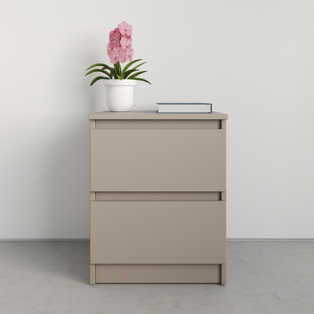 MebelStar Nightstand Neo Cashmere, 40x43x53 cm (MBS-1184)