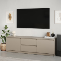 Тумба под телевизор MebelStar Нео 2Ш2Д 150x43x53 см Кашемир (MBS-1254)