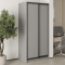 MebelStar Two-door wardrobe Standard BG 2DSP Gray mouse, 100x45x210 cm (MBS-10867)
