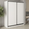 MebelStar Two-door wardrobe Standard BG 2DSP Alaska white, 170x45x210 cm (MBS-10847)
