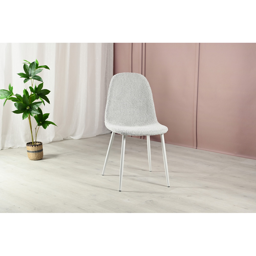 Стул кухонный Vetro N-160 Айвори/Белый (VTR-1101)