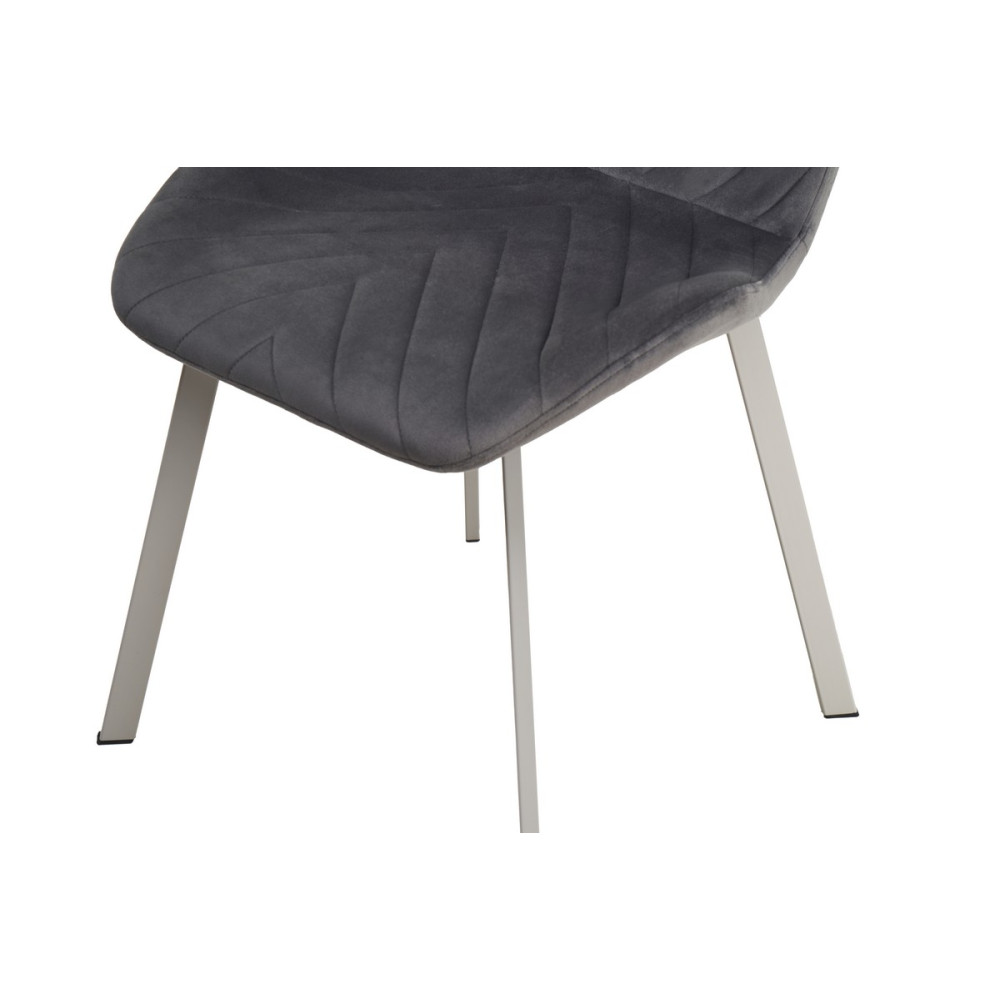 Стул кухонный Vetro N-54 Темно-серый/Серый (VTR-1131)