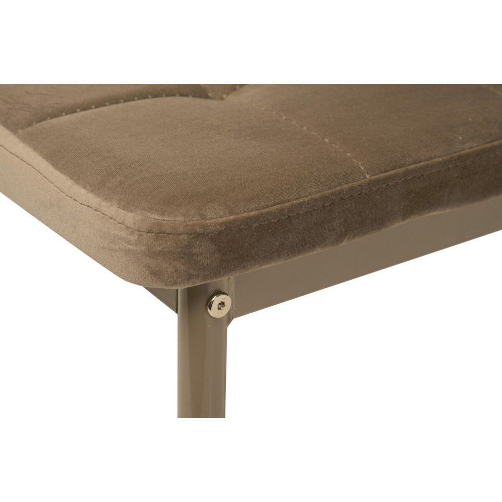 Стул кухонный Vetro N-66-2 Капучино велюр (VTR-1141)