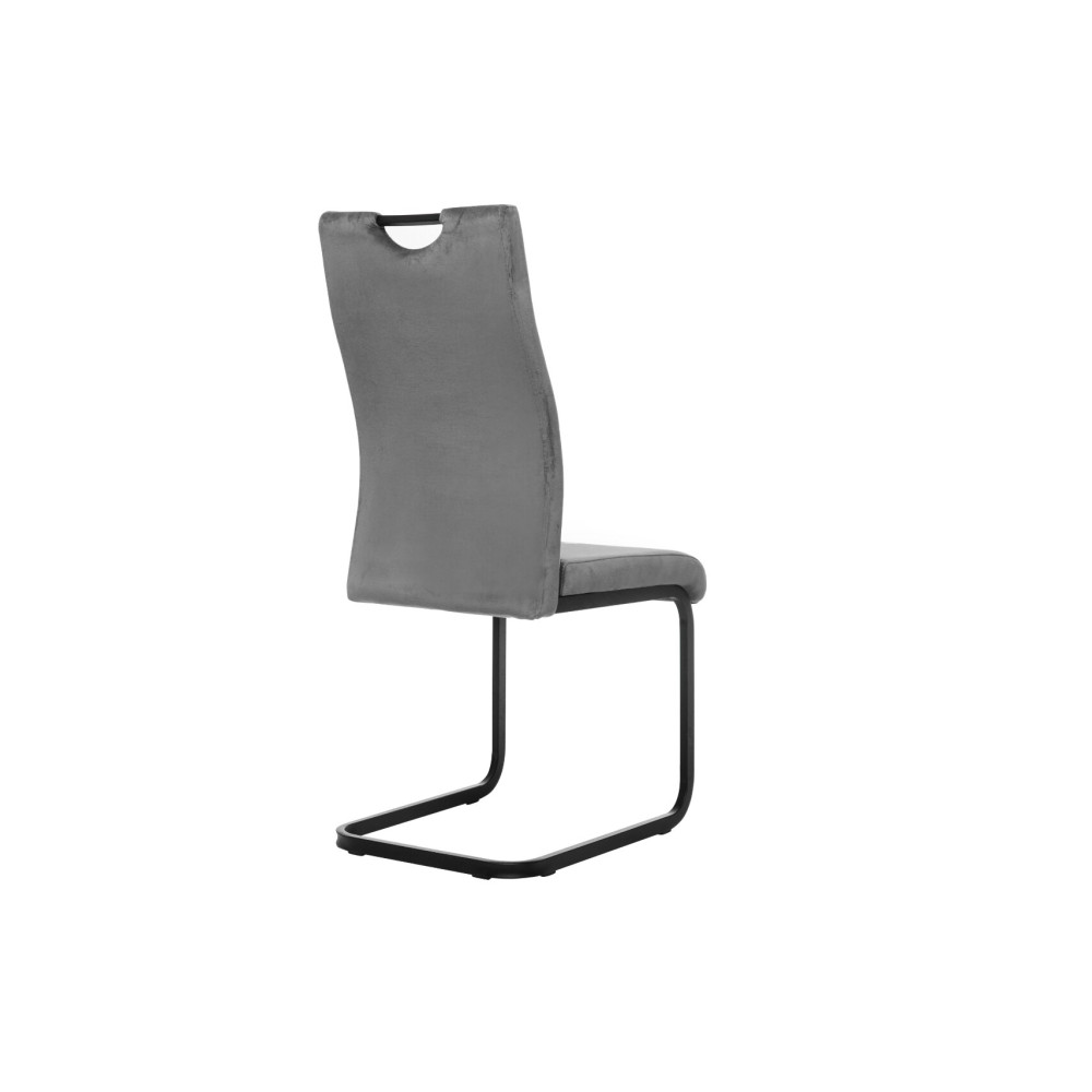 Стул кухонный Vetro S-121 Серый/Черный (VTR-1151)