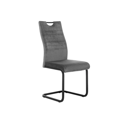 Стілець кухонний Vetro S-121 Сірий/Чорний (VTR-1151)