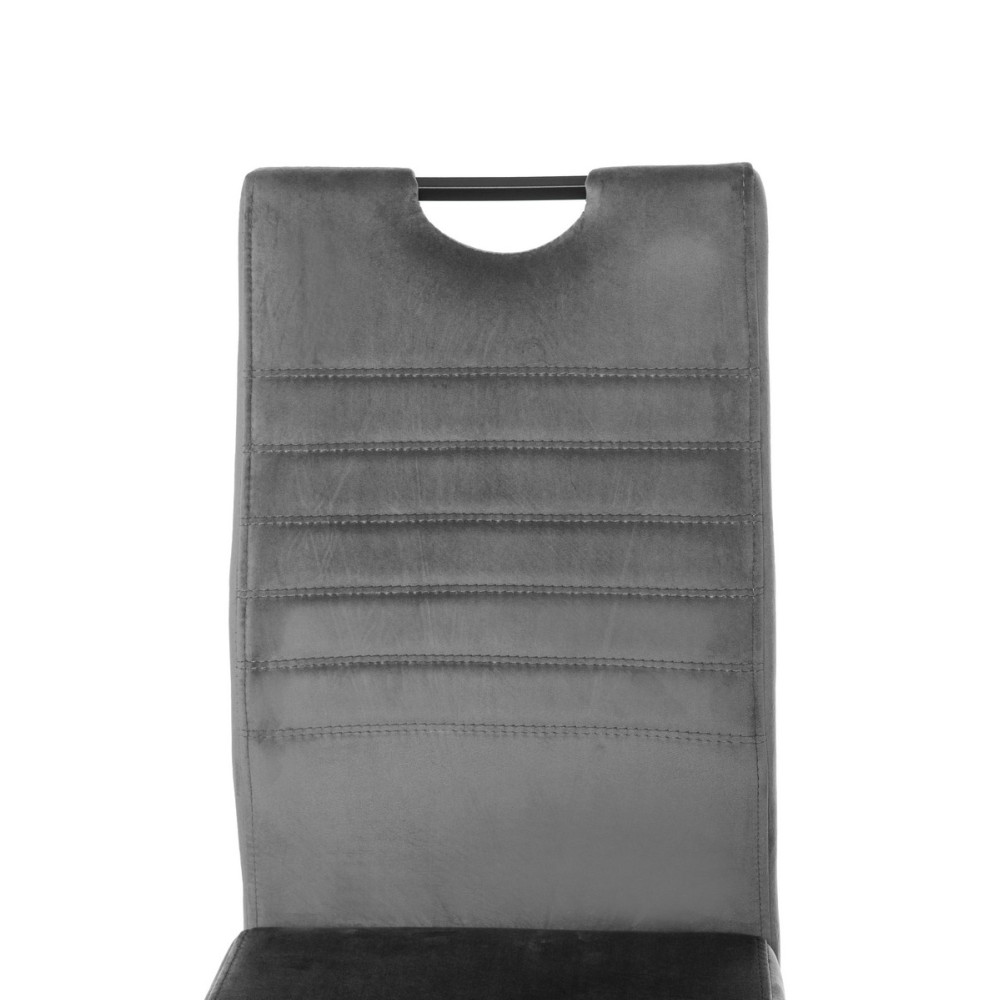 Стул кухонный Vetro S-121 Серый/Черный (VTR-1151)