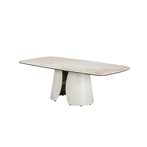 Журнальный стол Vetro Лунарио Айвори оникс (VTR-1174)