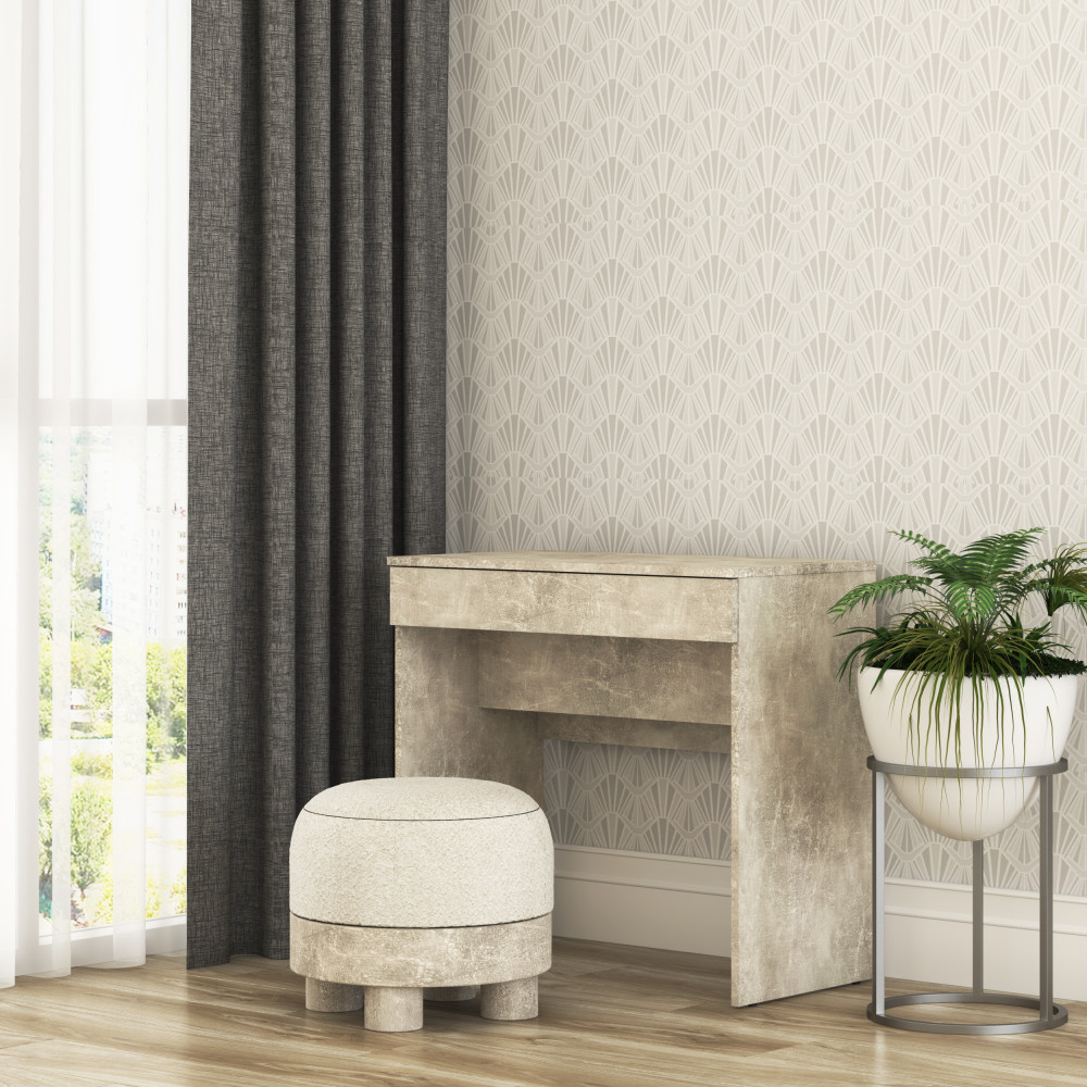 Трюмо з дзеркалом у спальню MebelStar Нео 80x43x75,2 см Бетон (MBS-1015)