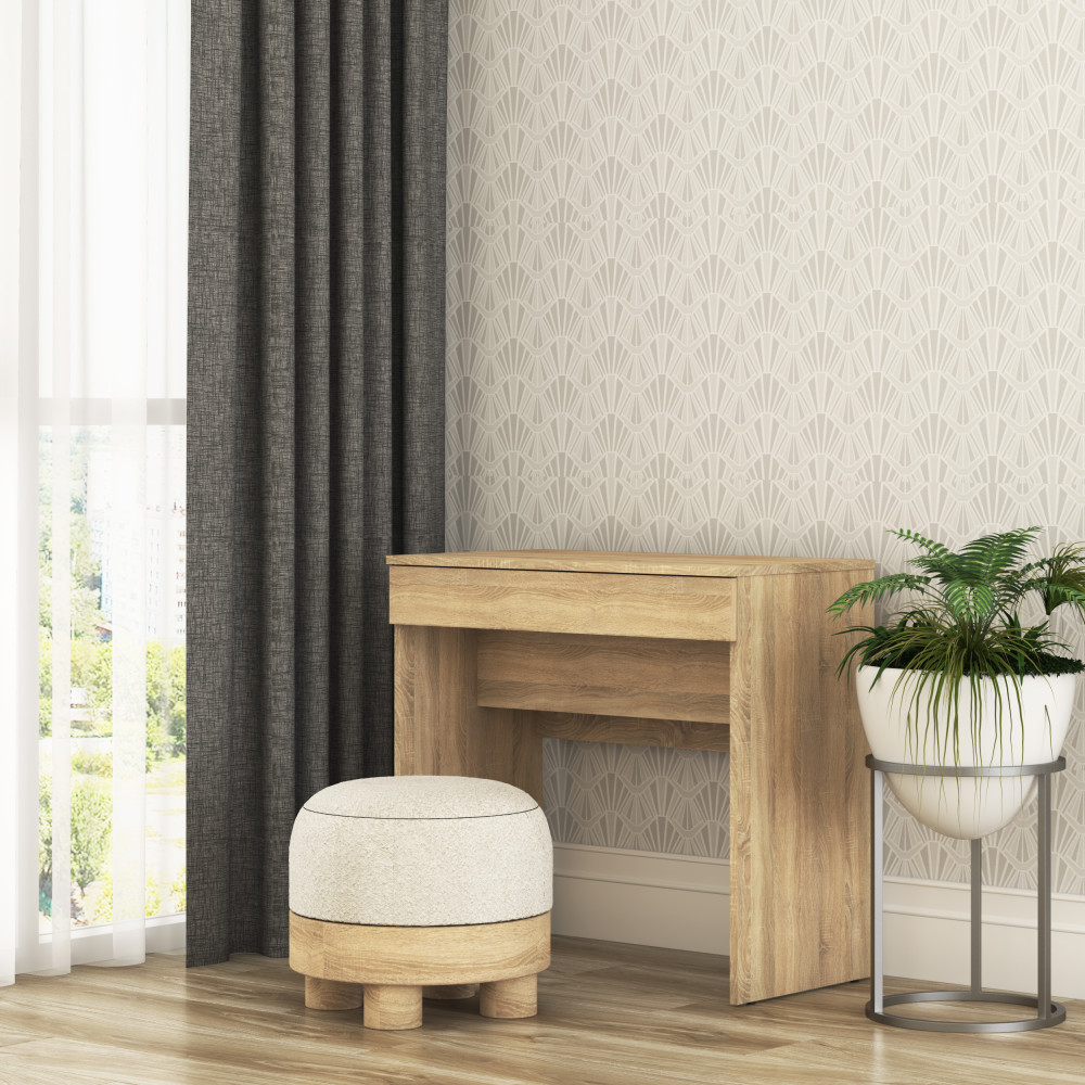 Трюмо с зеркалом в спальню MebelStar Нео 80x43x75,2 см Дуб сонома (MBS-1235)