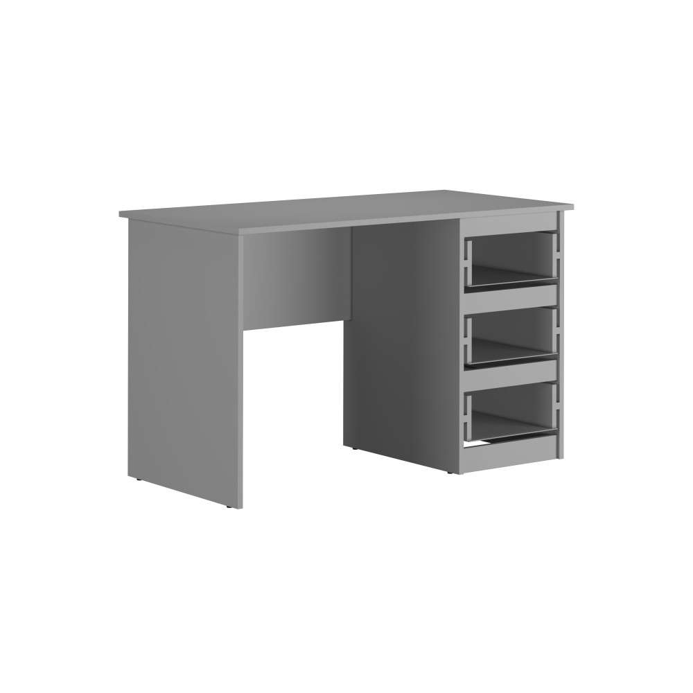 Письменный стол MebelStar Нео СК-3 120x60x75,5 см Аляска серый (MBS-1215)